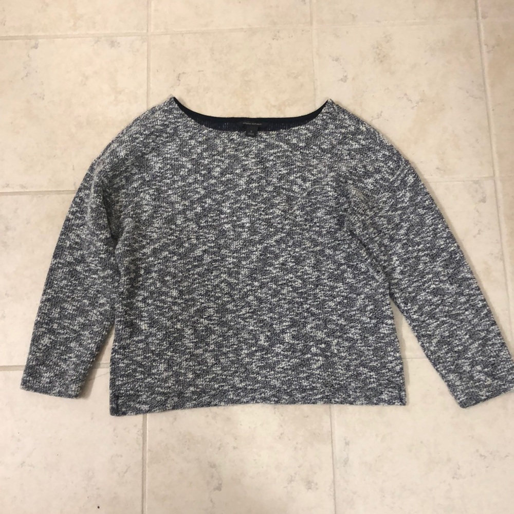 White and Black Banana Republic Sweater